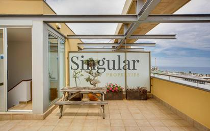 Terrace of Attic for sale in  Barcelona Capital  with Air Conditioner, Heating and Private garden