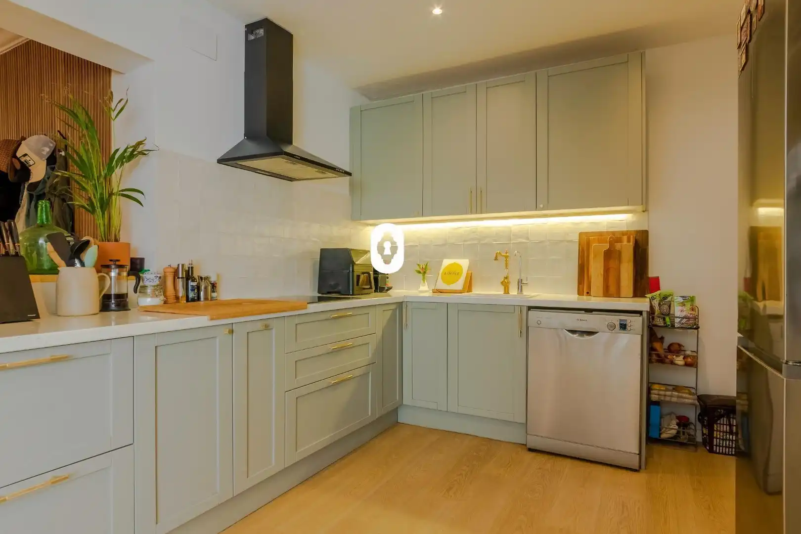 Kitchen of Flat for sale in Inca  with Air Conditioner, Parquet flooring and Terrace