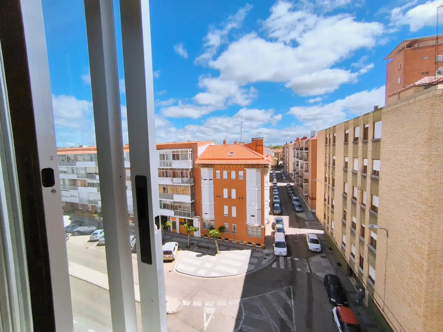 Exterior view of Flat for sale in Palencia  with Heating, Parquet flooring and Terrace