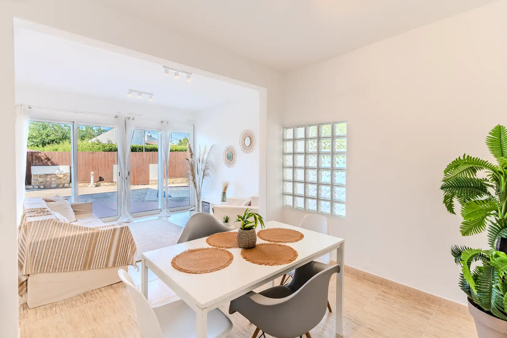 Comedor de Casa o chalet en venta en L'Ametlla de Mar  con Aire acondicionado, Calefacción y Jardín privado