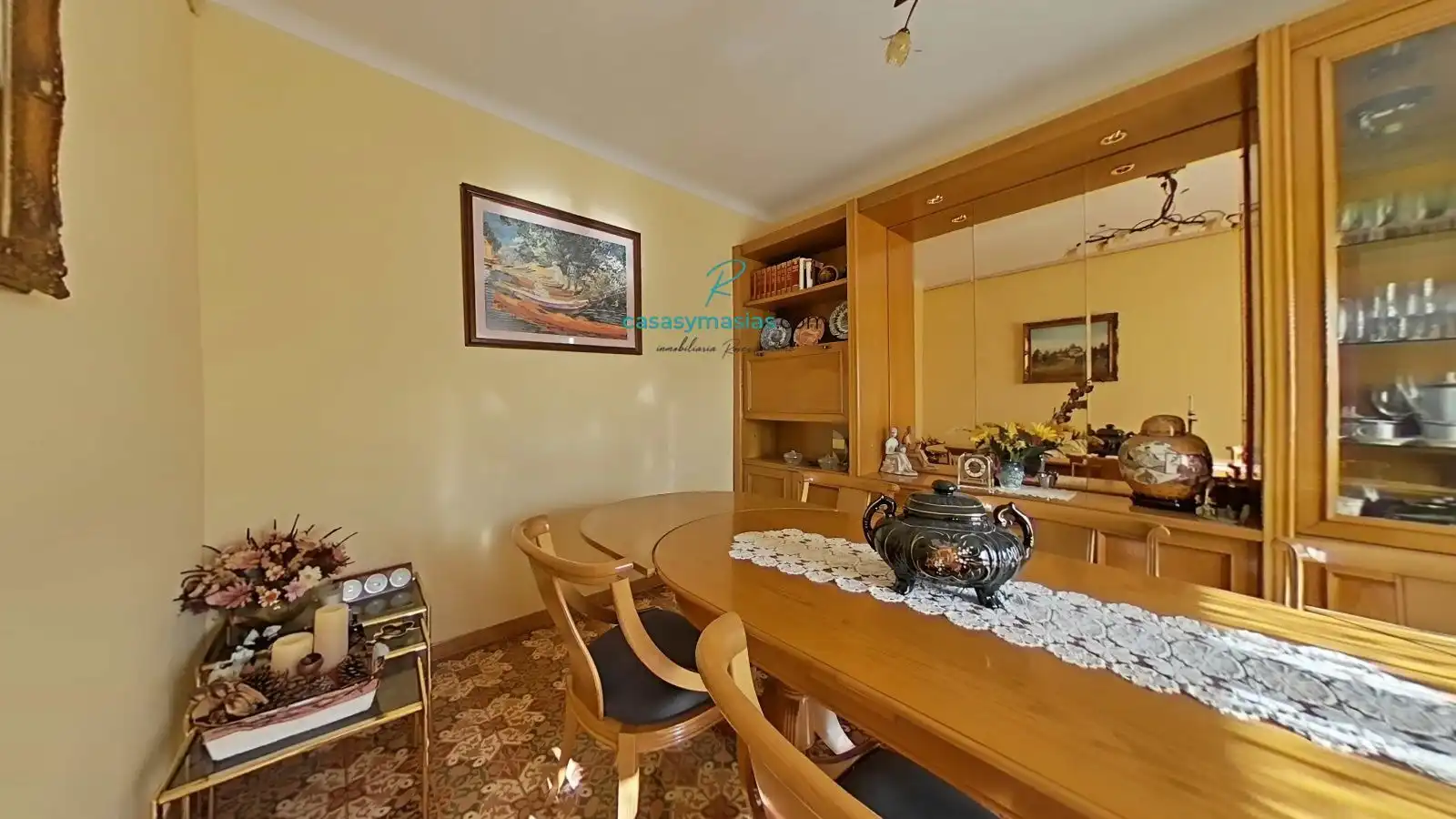 Comedor de Finca rústica en venta en Vilobí del Penedès con Calefacción, Jardín privado y Terraza