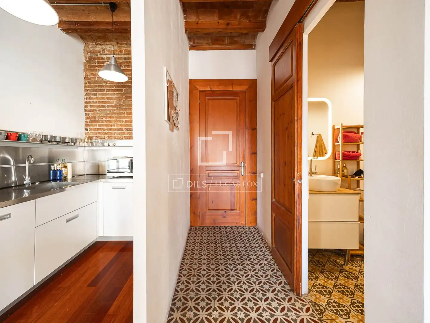 Piso de alquiler en Barcelona con Aire acondicionado, Parquet y Amueblado