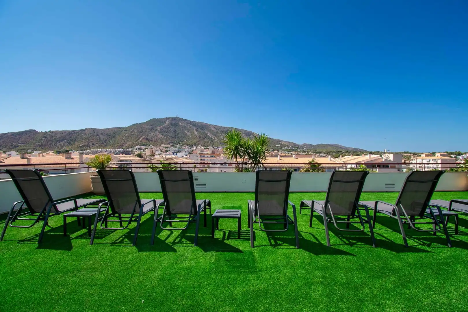Terraza de Apartamento de alquiler en L'Alfàs del Pi con Aire acondicionado, Terraza y Amueblado