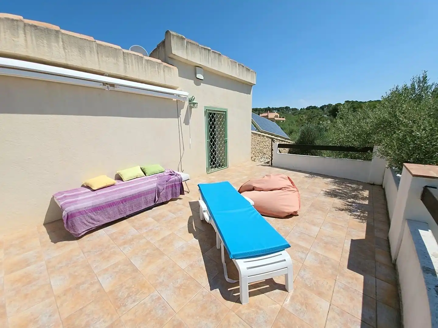 Terrasse von Country house zum Verkauf in L'Ametlla de Mar  mit Privatgarten, Terrasse und Schwimmbad