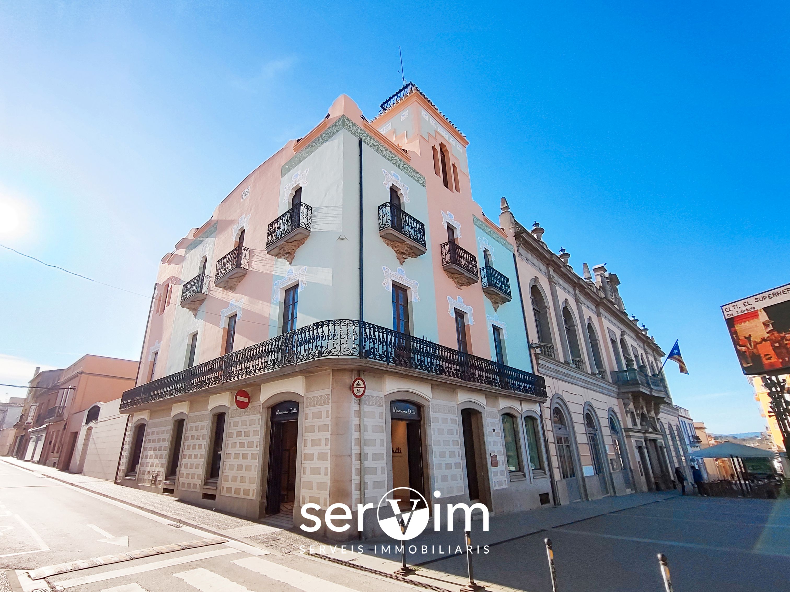 Exterior view of Flat for sale in Llagostera  with Terrace and Balcony