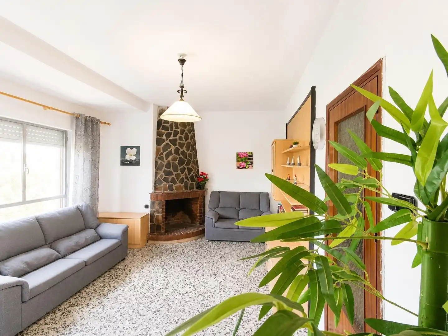Wohnzimmer von Wohnung zum Verkauf in Murcia mit Klimaanlage, Heizung und Terrasse