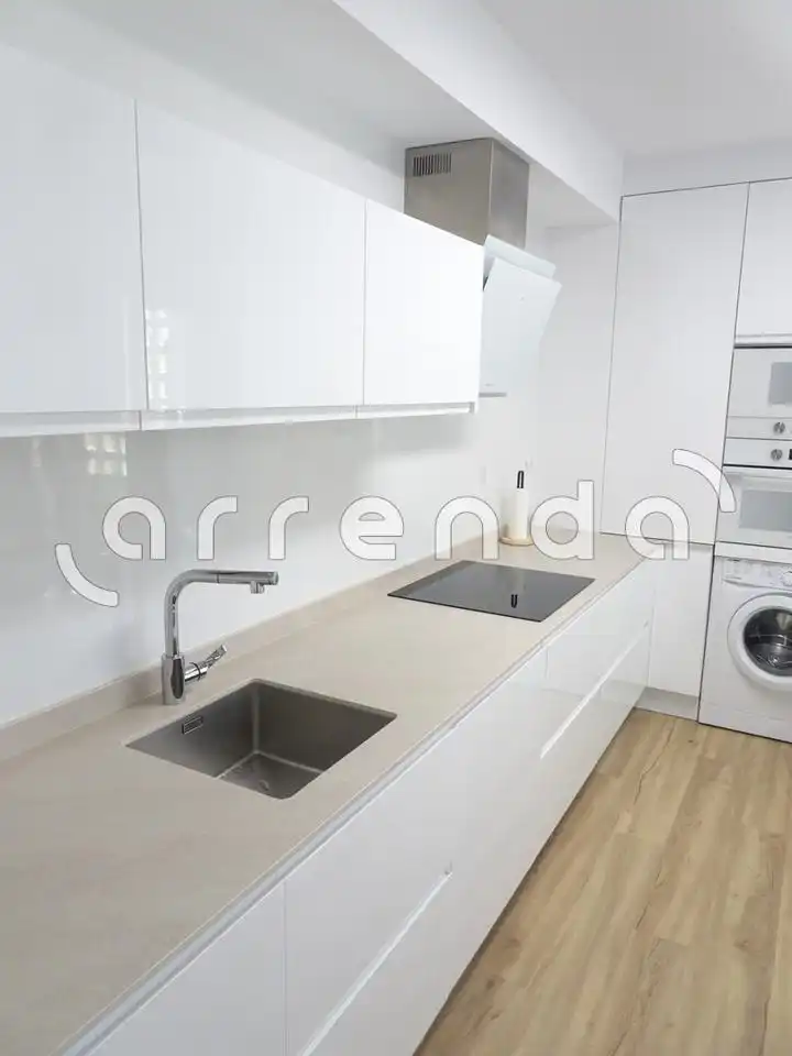 Cocina de Piso de alquiler en Santander con Amueblado