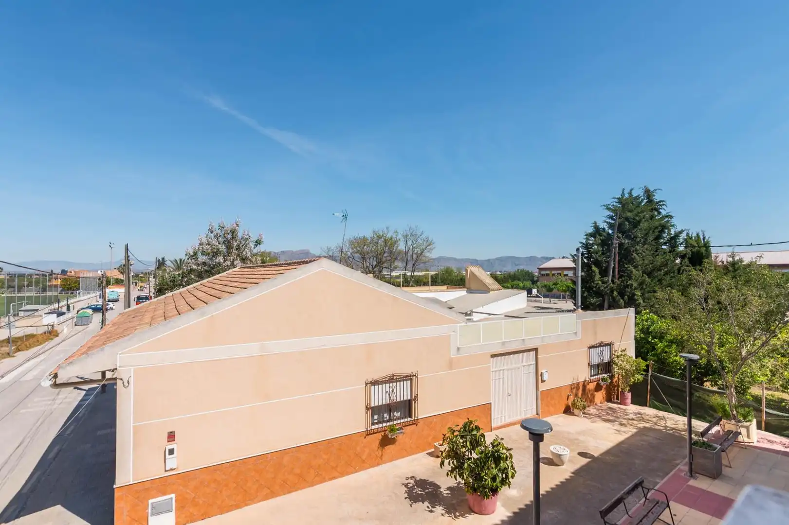 Exterior view of Houses for sale in Murcia  with Air Conditioner, Heating and Parquet flooring