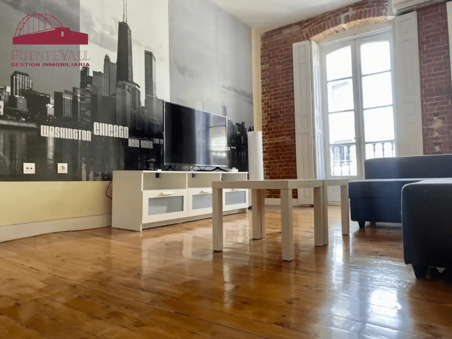 Living room of Flat for rent in Valladolid  with Air Conditioner, Heating and Furnished