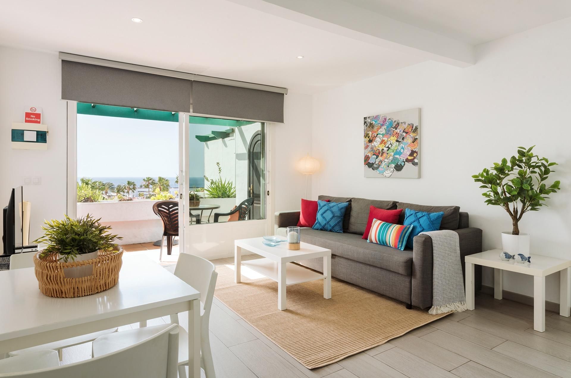 Sala d'estar de Apartament en venda en Tías