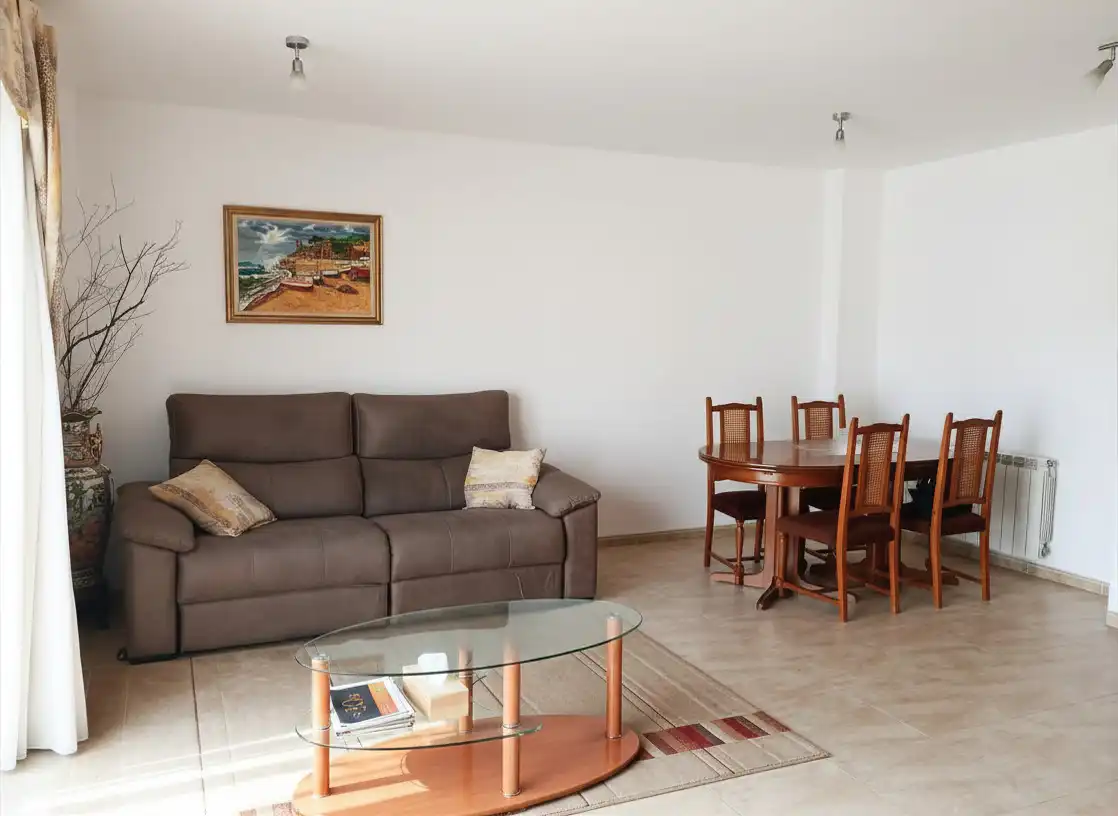 Sala d'estar de Casa adosada en venda en El Morell amb Calefacció, Jardí privat i Forn