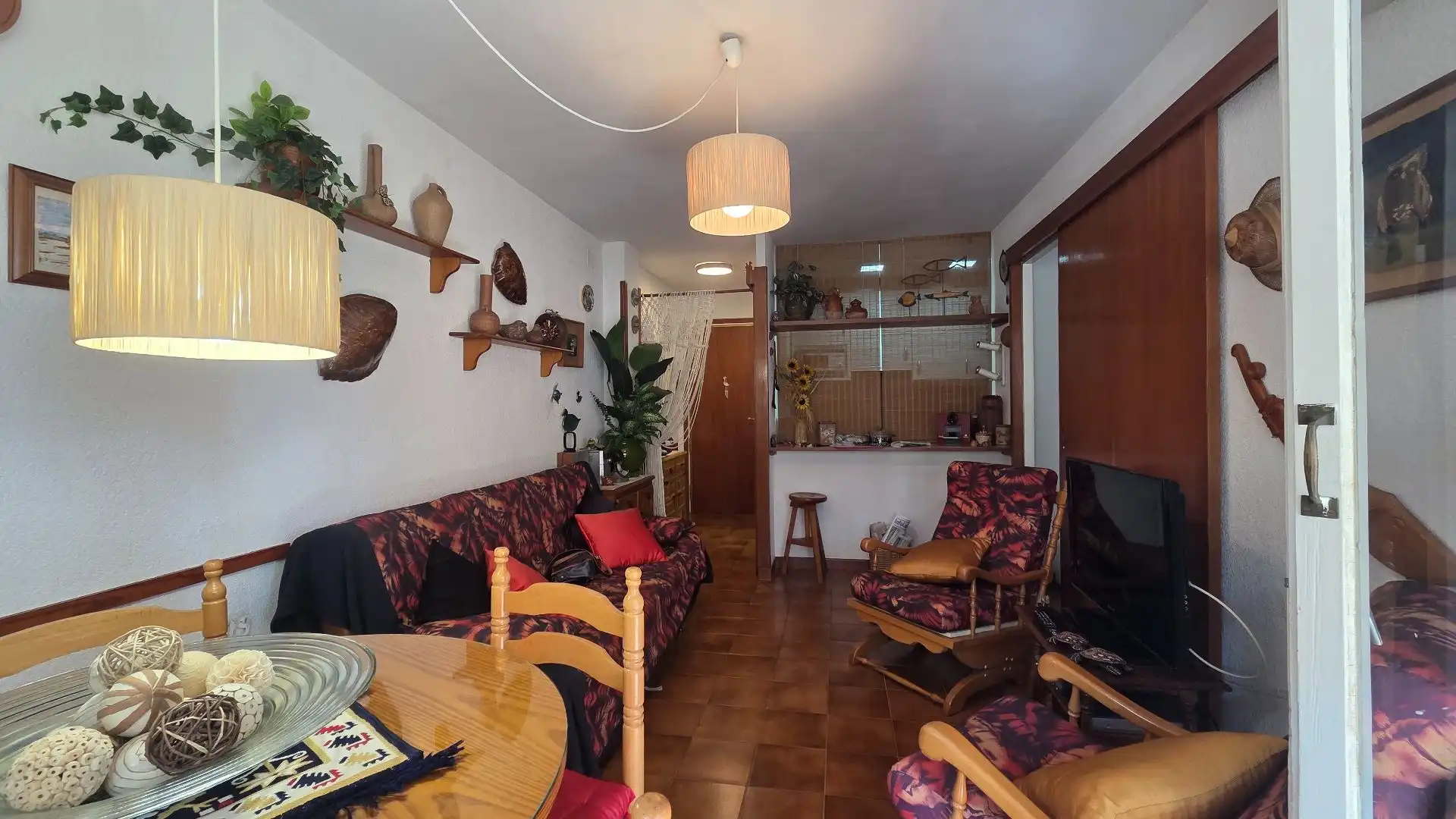 Sala de estar de Piso en venta en Calafell con Aire acondicionado, Calefacción y Terraza