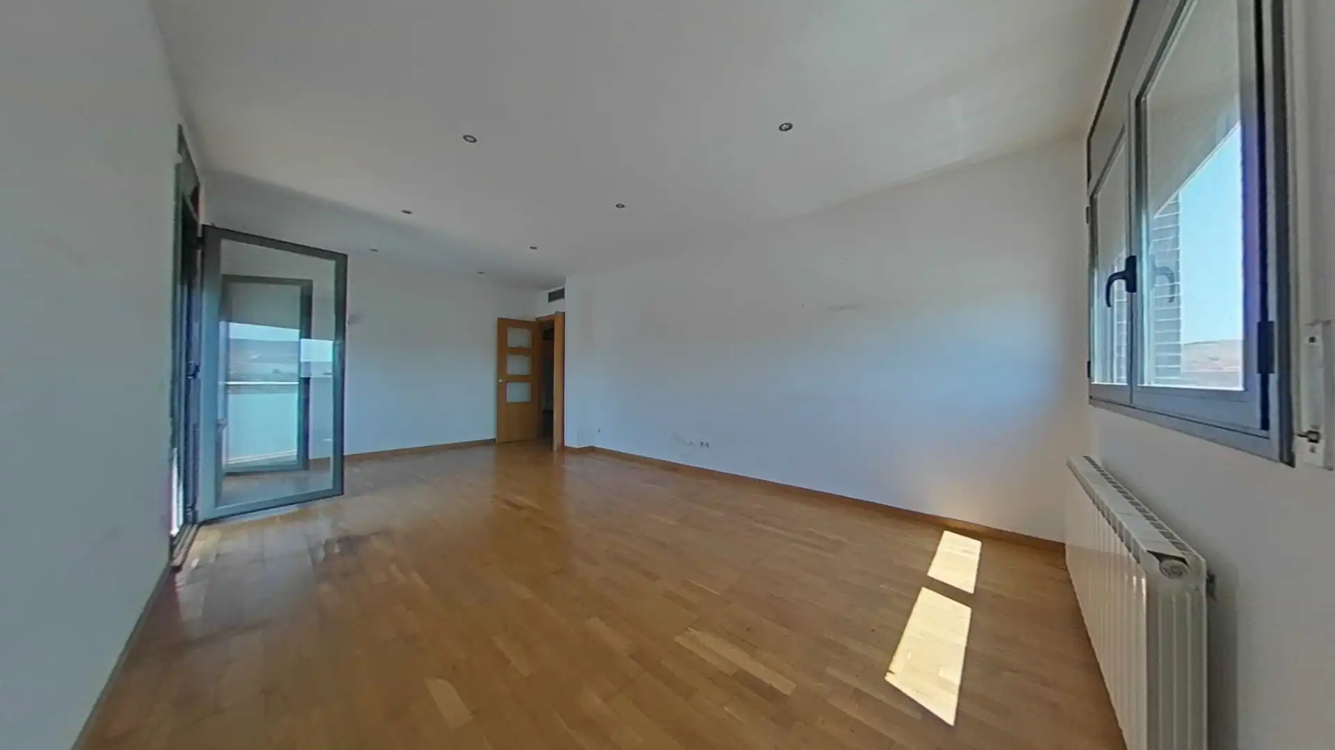 Living room of Duplexes for sale in Fraga  with Air Conditioner, Heating and Parquet flooring