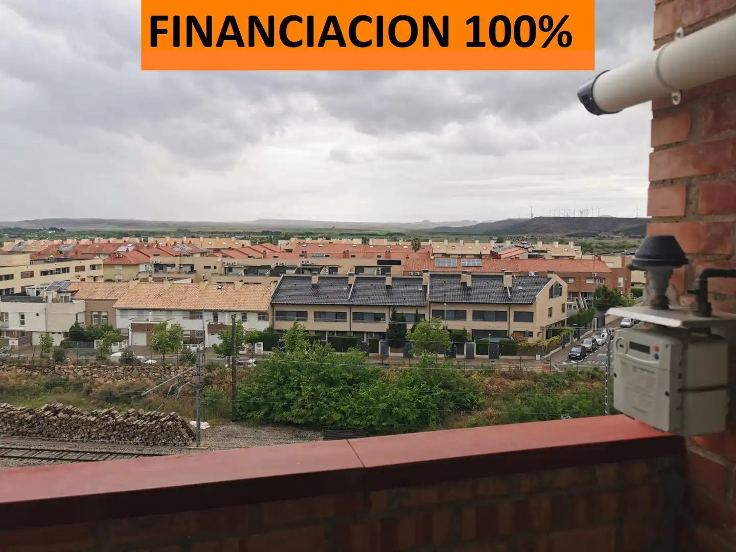 Vista exterior de Piso en venta en Tudela con Aire acondicionado, Calefacción y Terraza