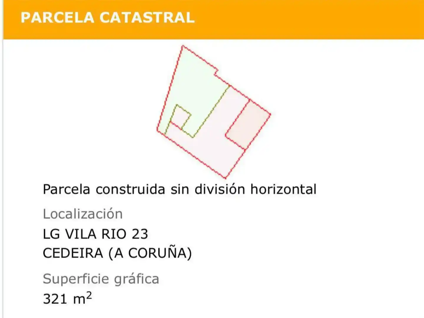 Casa adosada en venda en Cedeira