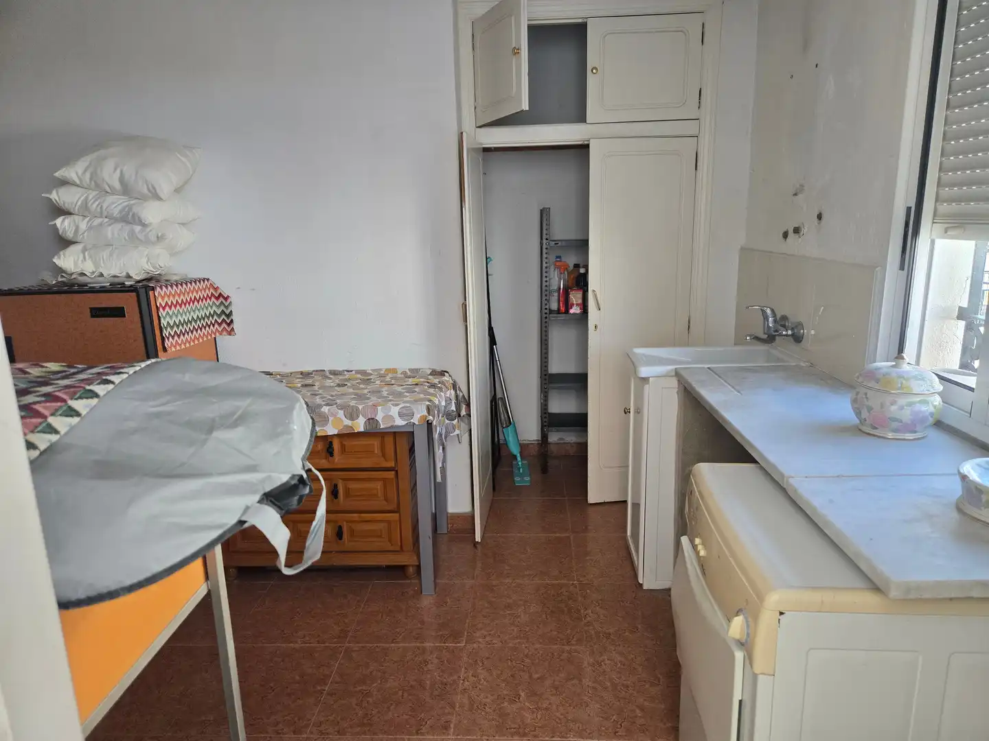 Cocina de Finca rústica en venta en Barxeta con Aire acondicionado, Jardín privado y Terraza