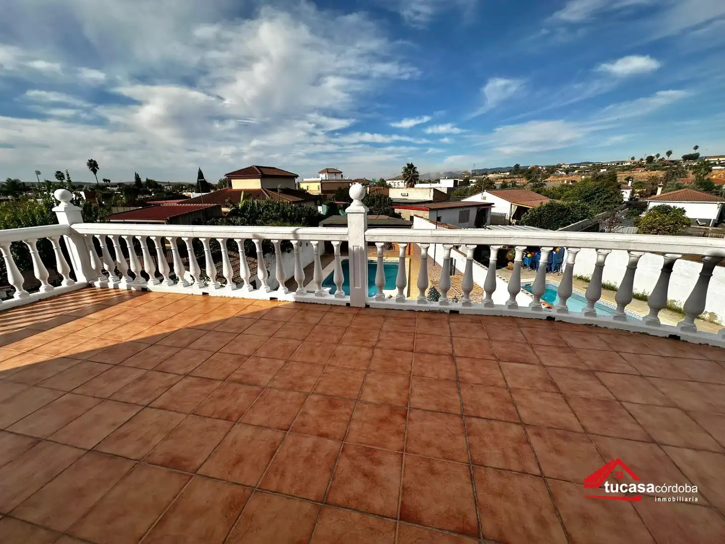 Terrassa de Casa o xalet en venda en Córdoba amb Aire condicionat, Jardí privat i Piscina