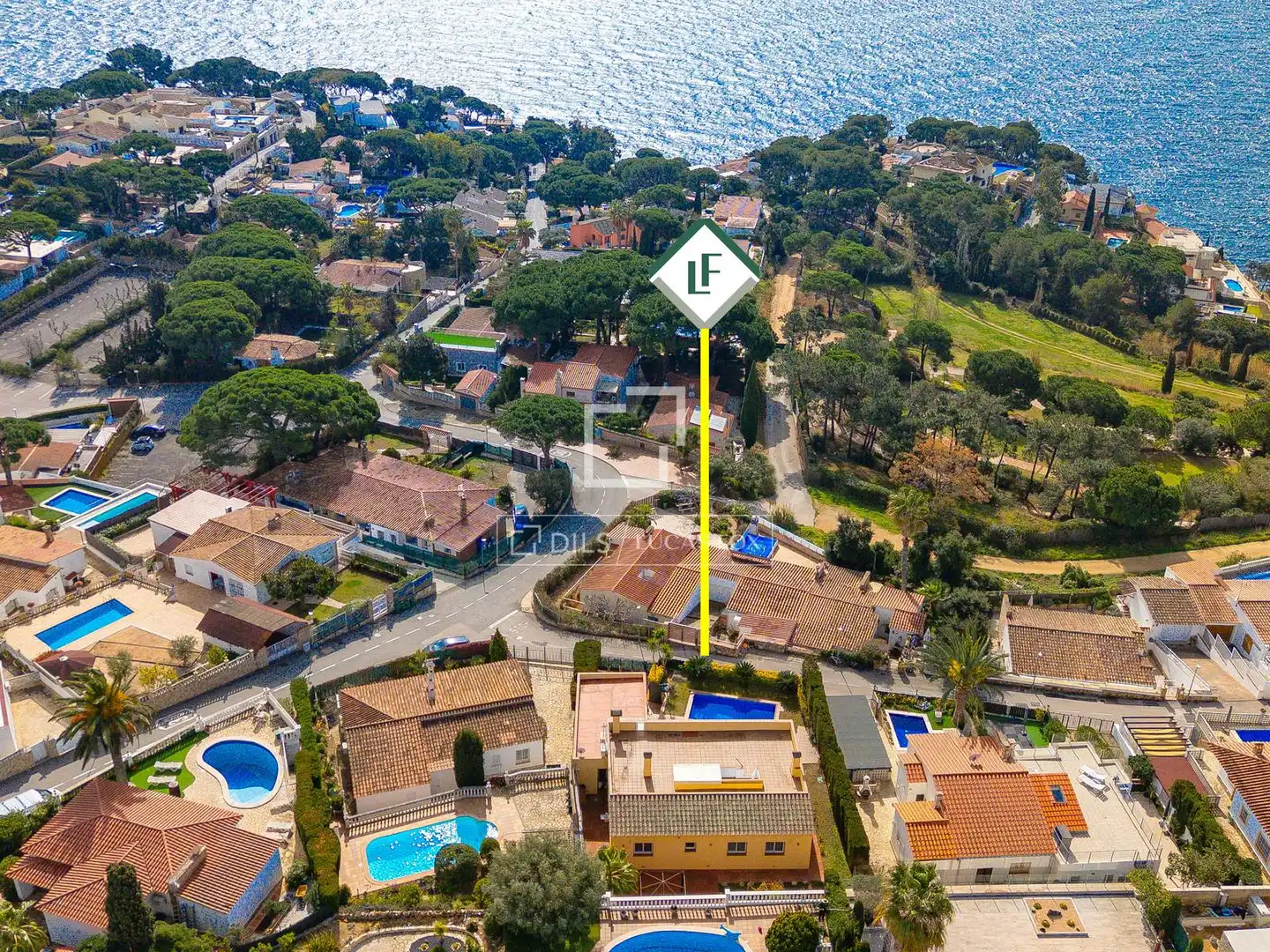Vista exterior de Casa o chalet en venta en Lloret de Mar con Aire acondicionado, Calefacción y Jardín privado