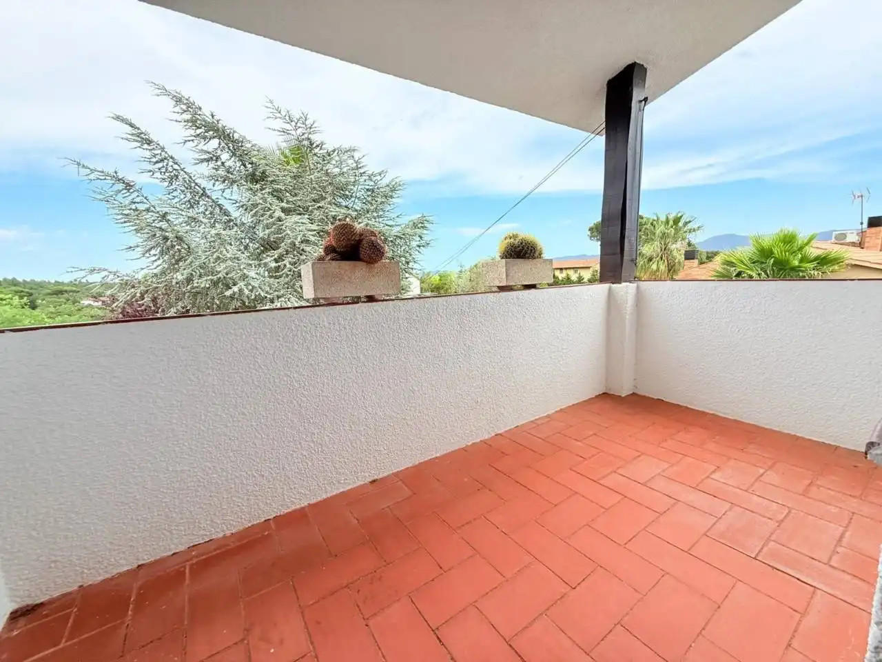 Terraza de Casa o chalet en venta en Riells i Viabrea con Aire acondicionado, Calefacción y Jardín privado