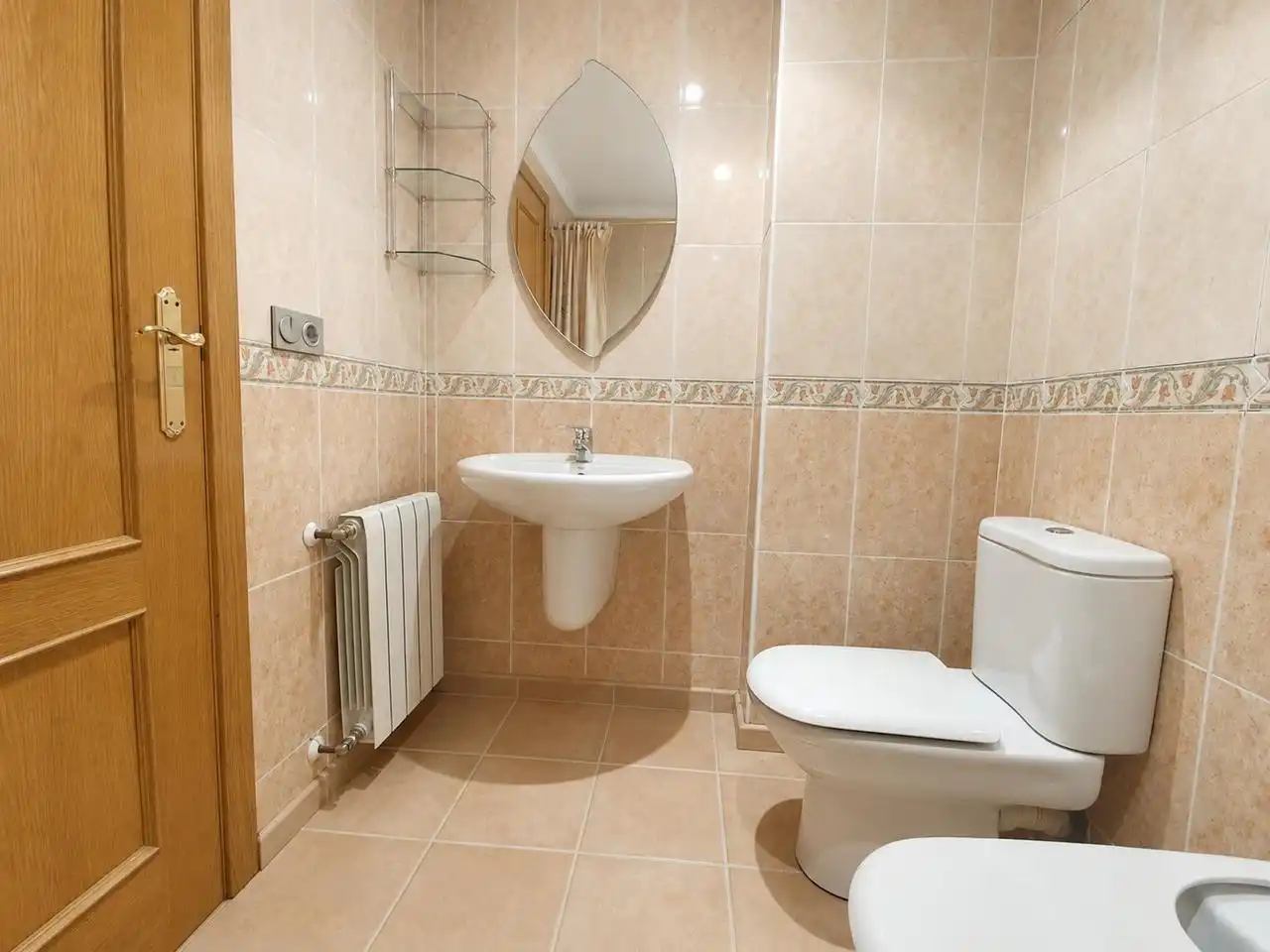 Badezimmer von Haus oder Chalet zum Verkauf in Ibi mit Klimaanlage und Möbliert