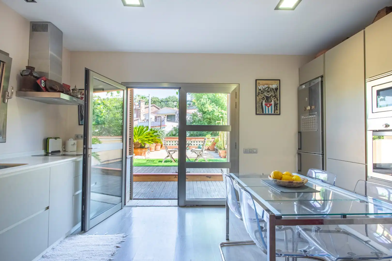 Jardín de Casa o chalet en venta en Sant Just Desvern con Aire acondicionado, Calefacción y Jardín privado