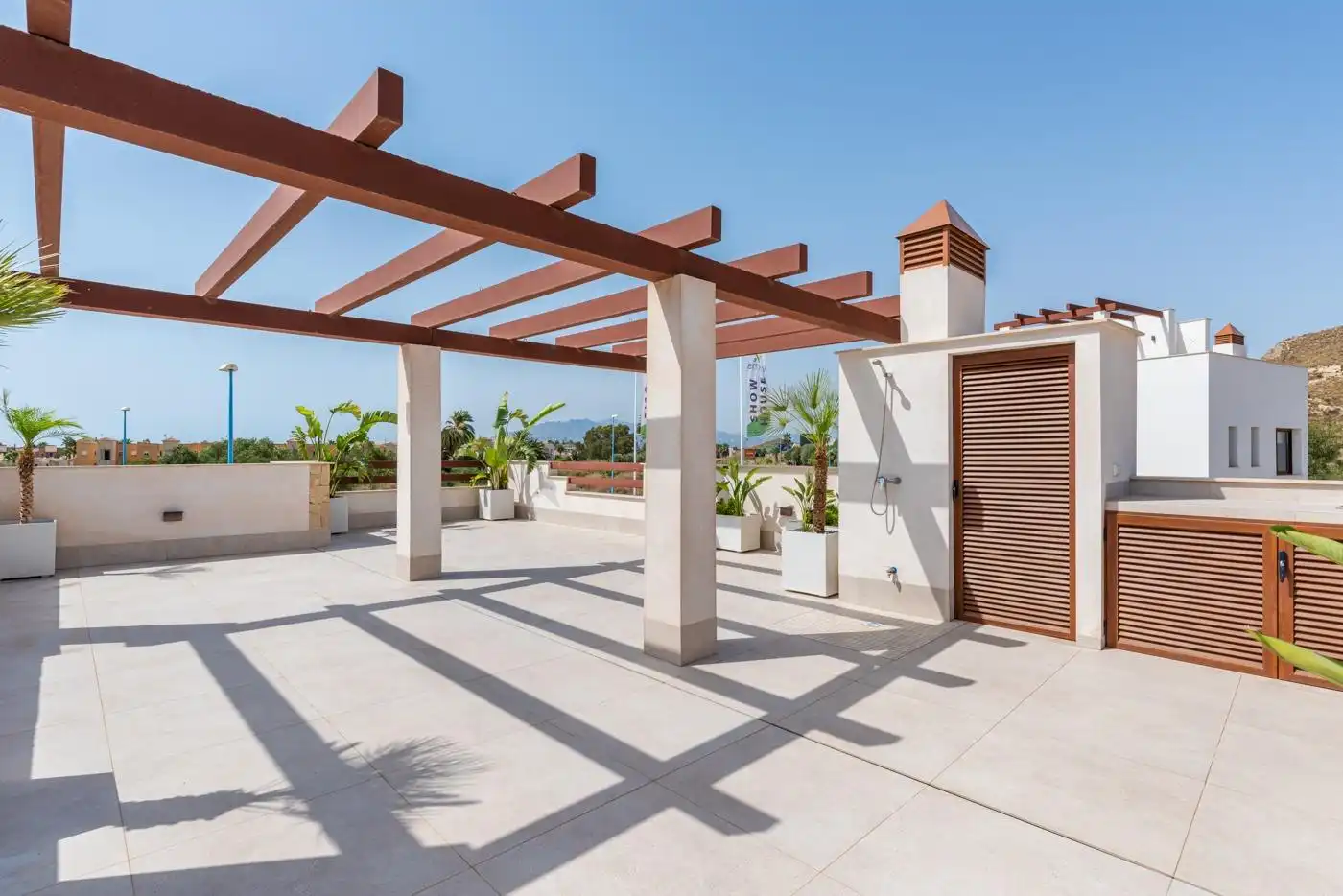Terrassa de Casa o xalet en venda en Caravaca de la Cruz amb Piscina