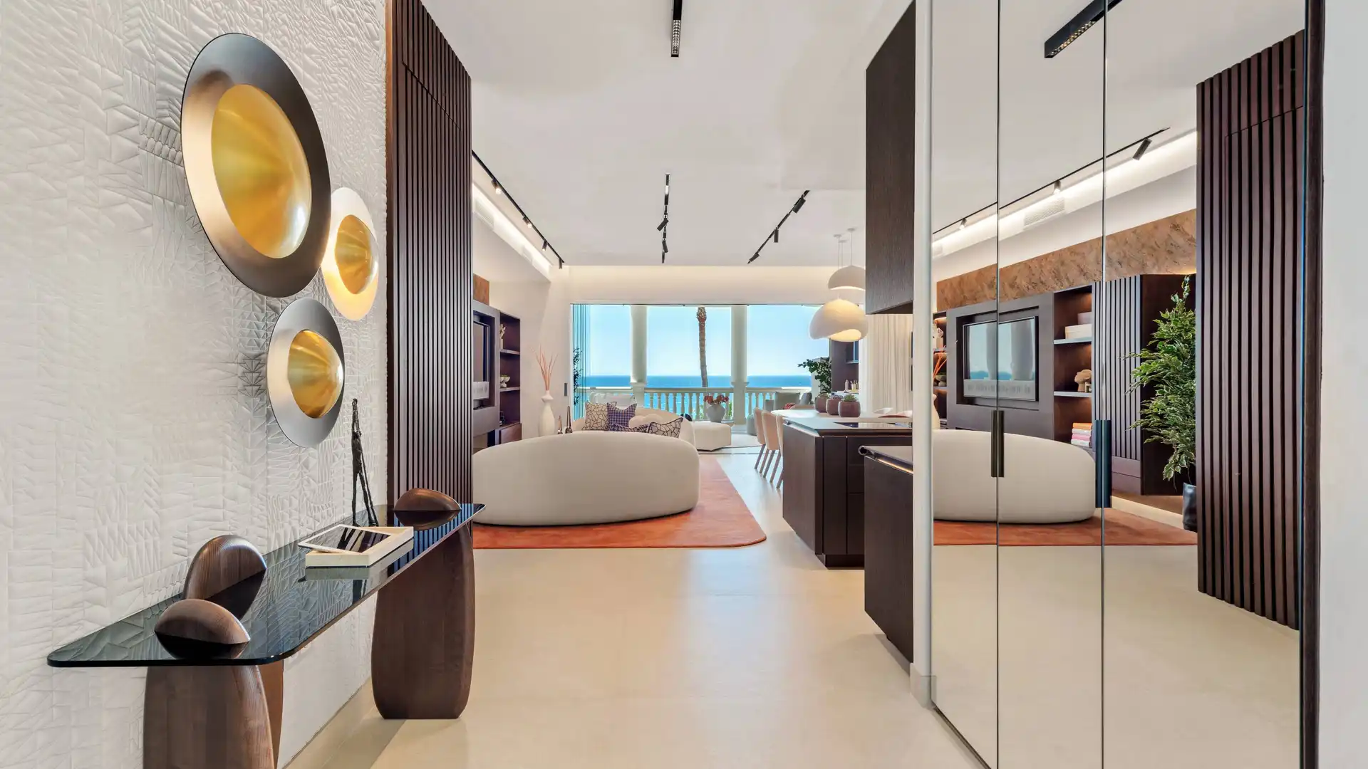 Sala de estar de Piso en venta en Estepona con Aire acondicionado, Terraza y Trastero