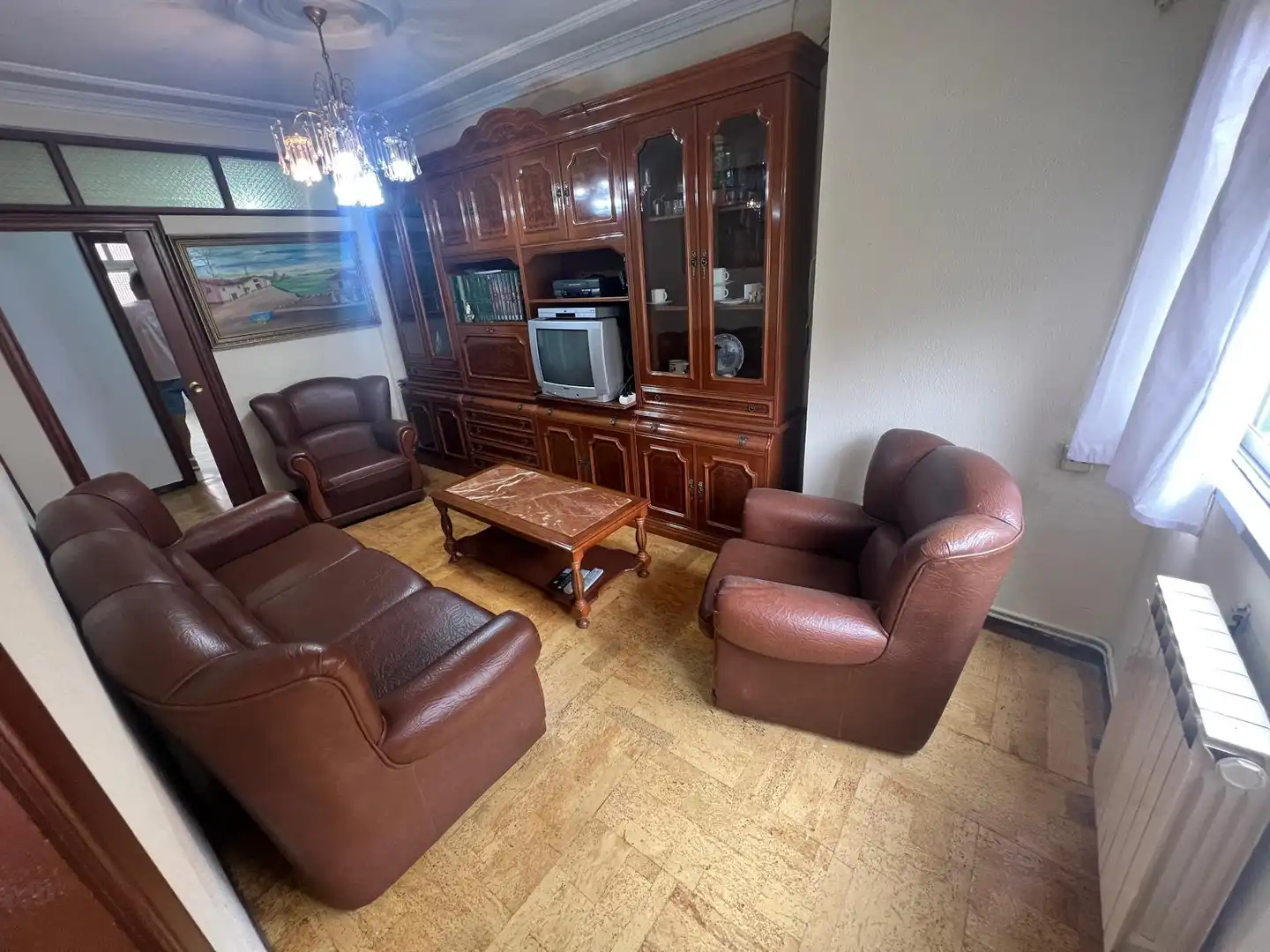 Sala de estar de Piso en venta en Gijón 