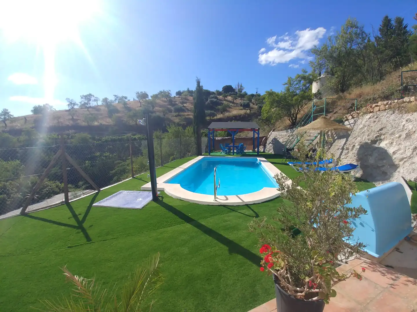 Piscina de Finca rústica en venta en Almogía con Aire acondicionado, Terraza y Piscina