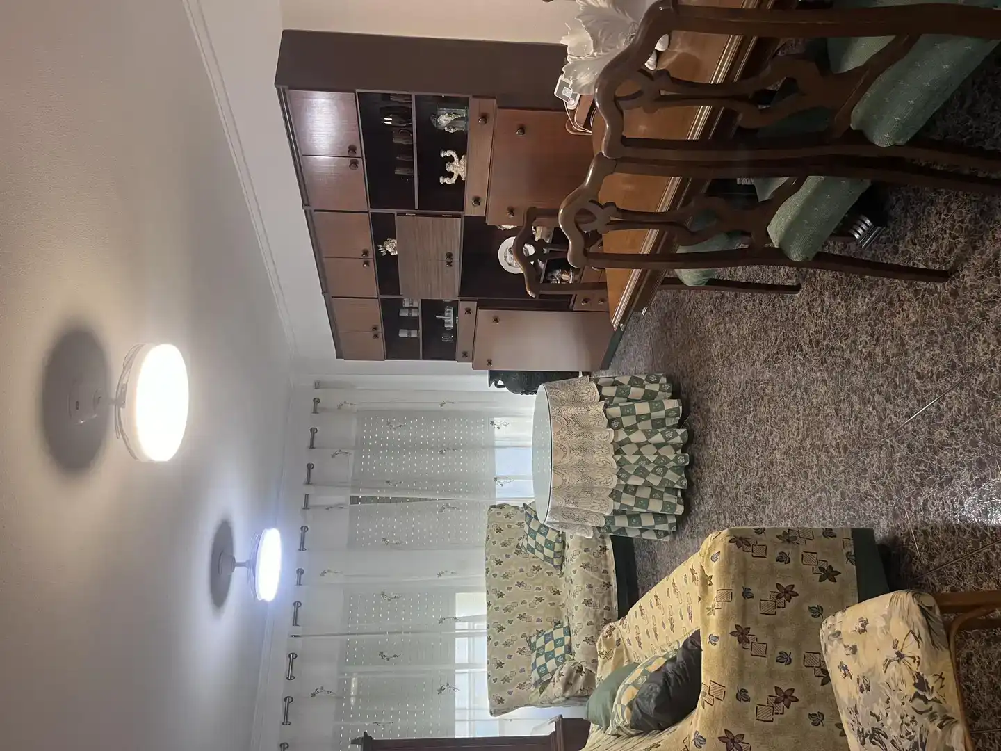 Sala de estar de Piso de alquiler en Elche / Elx con Amueblado y Balcón