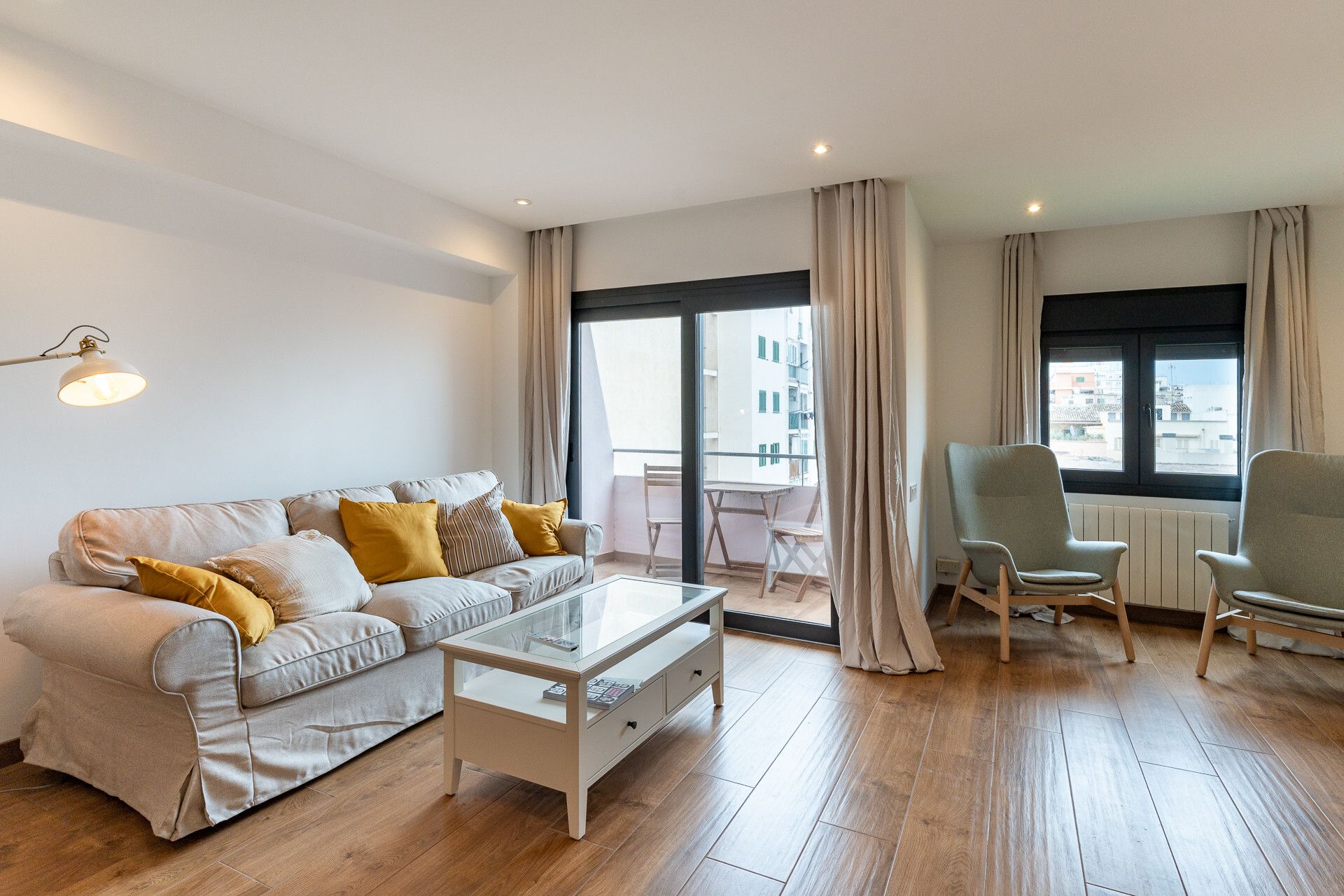 Living room of Attic for sale in  Palma de Mallorca  with Air Conditioner and Heating
