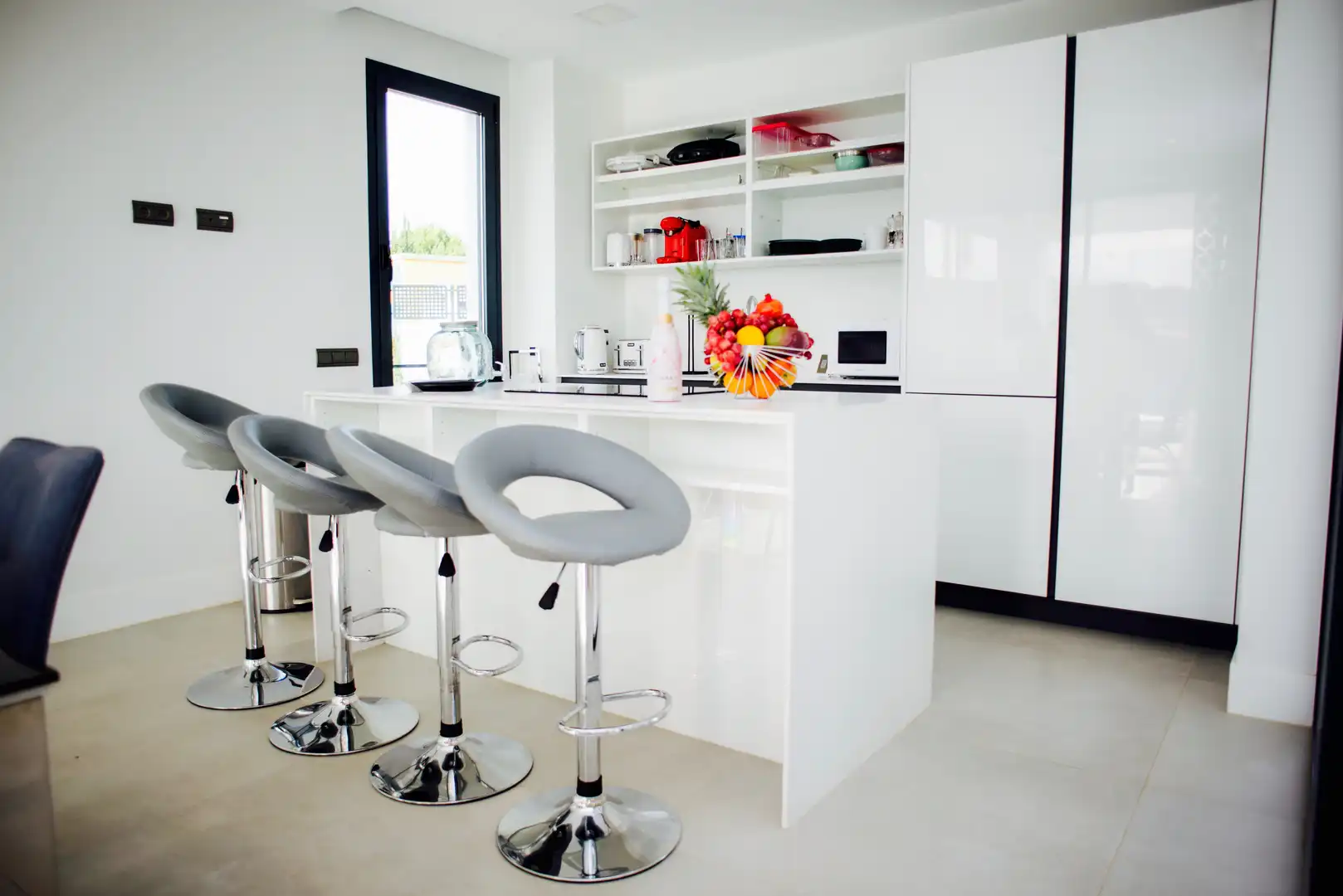 Kitchen of Houses for rent in Estepona  with Air Conditioner, Private garden and Swimming Pool