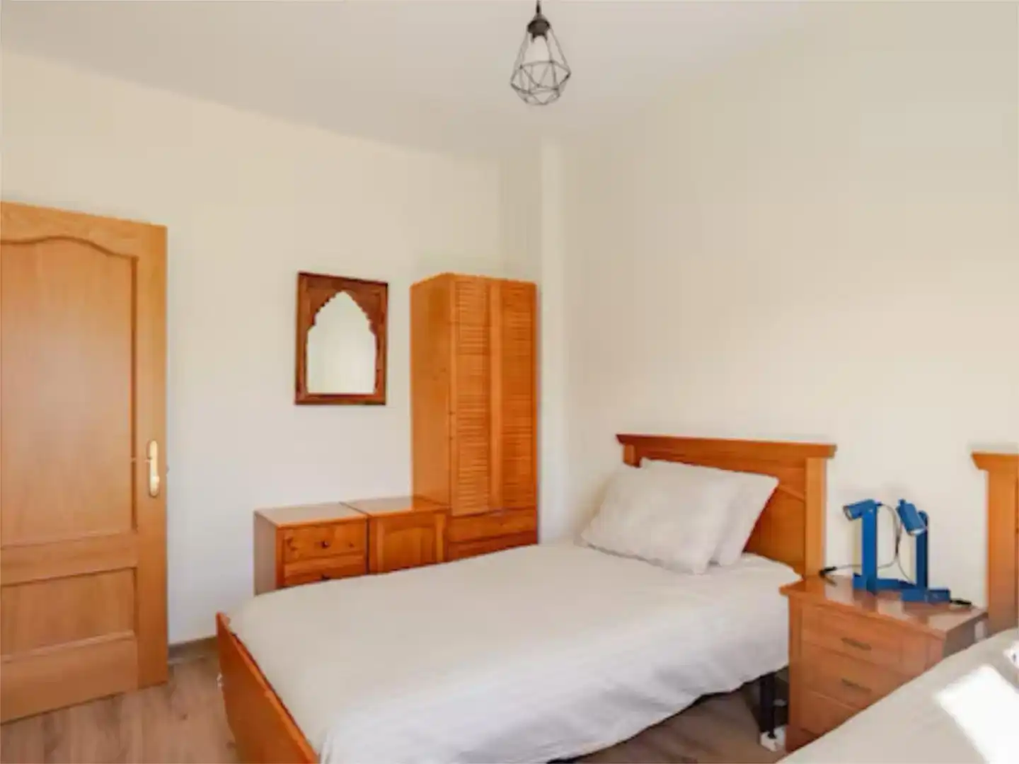 Bedroom of Flat for rent in El Campello  with Air Conditioner, Private garden and Swimming Pool