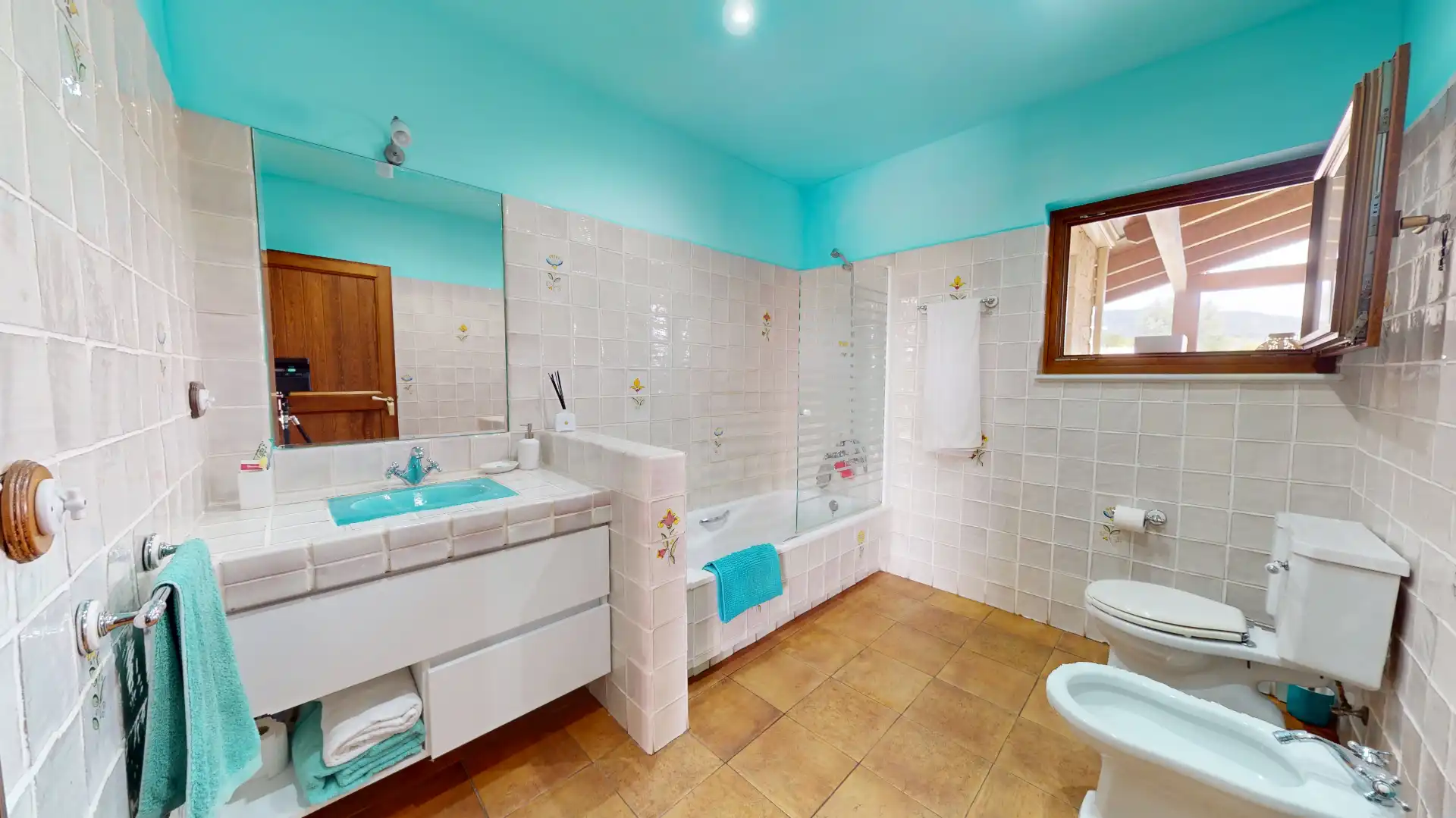 Baño de Casa o chalet en venta en Monóvar  / Monòver con Aire acondicionado, Calefacción y Jardín privado