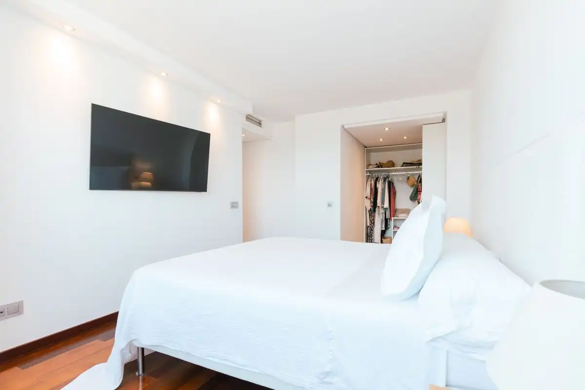 Schlafzimmer von Maisonette zum Verkauf in Eivissa mit Klimaanlage, Heizung und Terrasse
