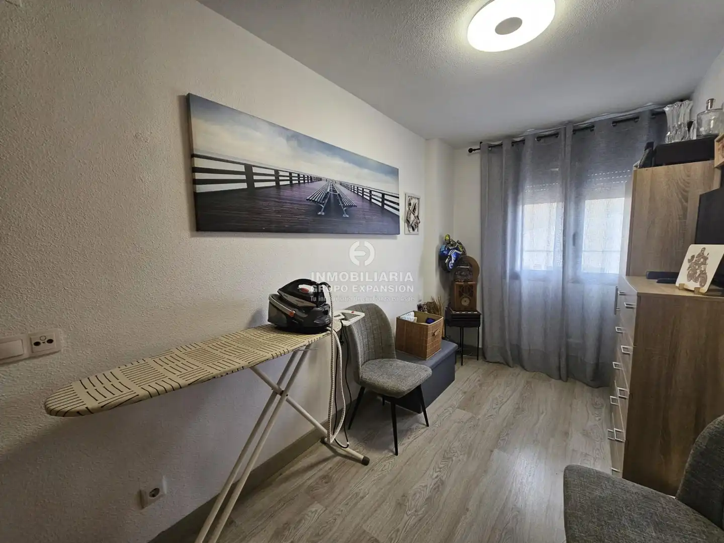 Schlafzimmer von Wohnung zum Verkauf in Aspe mit Klimaanlage, Heizung und Privatgarten