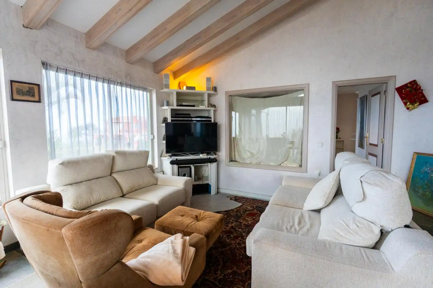 Sala d'estar de Casa o xalet en venda en Santa Úrsula amb Traster