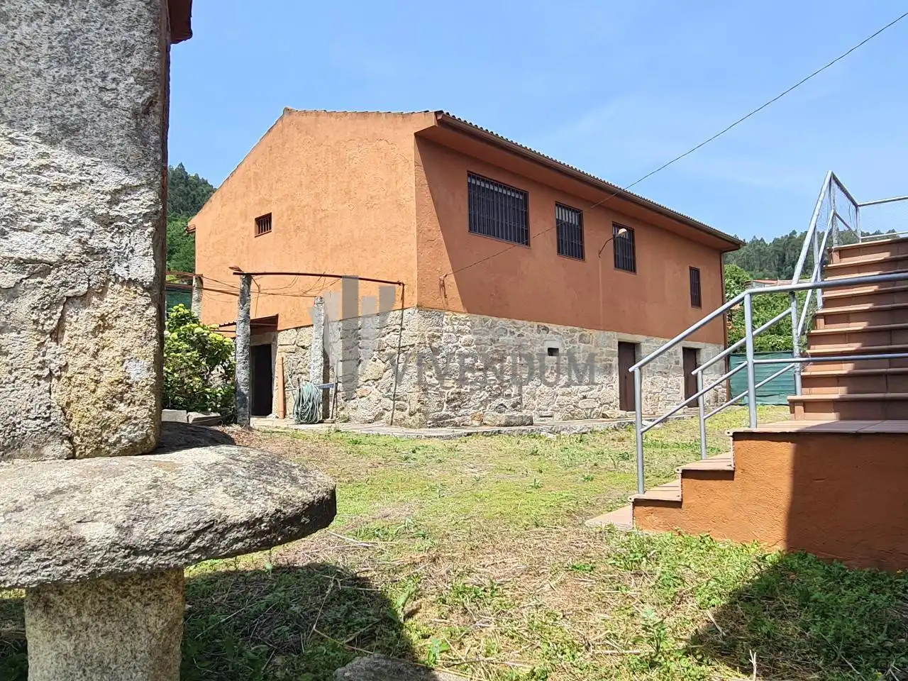 Vista exterior de Casa o chalet en venta en Arbo con Calefacción, Jardín privado y Terraza