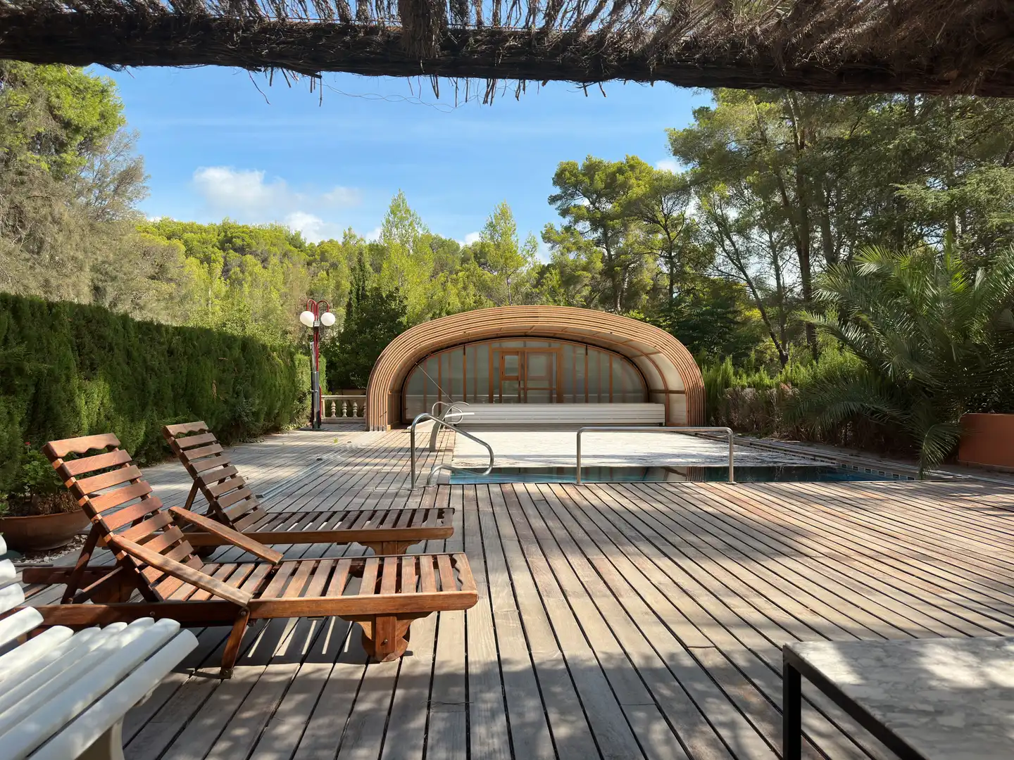 Swimming pool of Houses for sale in Náquera  with Air Conditioner, Heating and Private garden