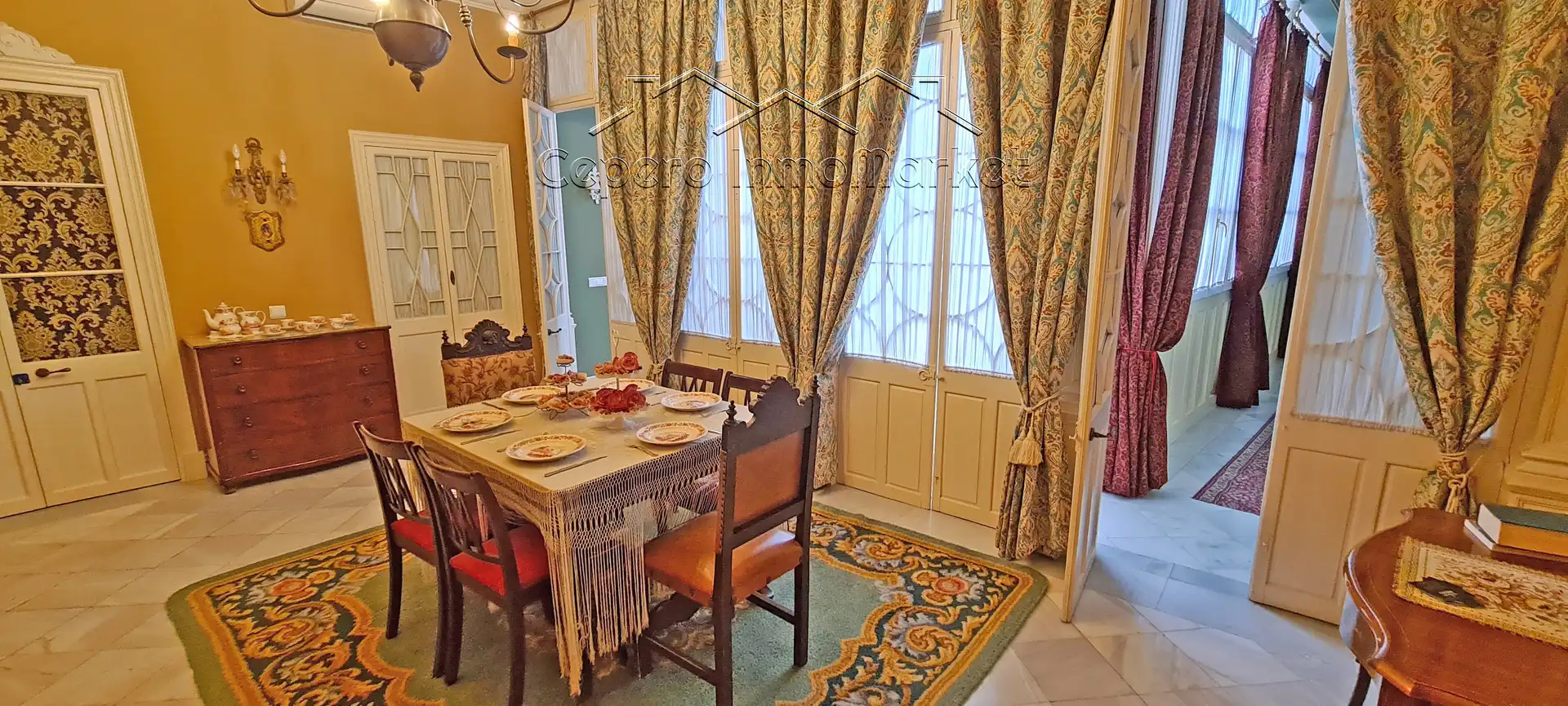 Comedor de Casa o chalet en venta en Jerez de la Frontera con Aire acondicionado, Terraza y Alarma