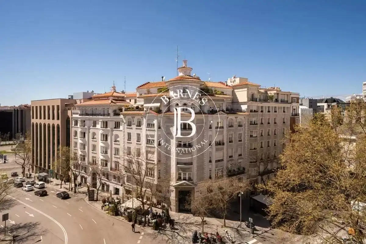 Vista exterior de Pis de lloguer en  Madrid Capital amb Aire condicionat, Calefacció i Moblat