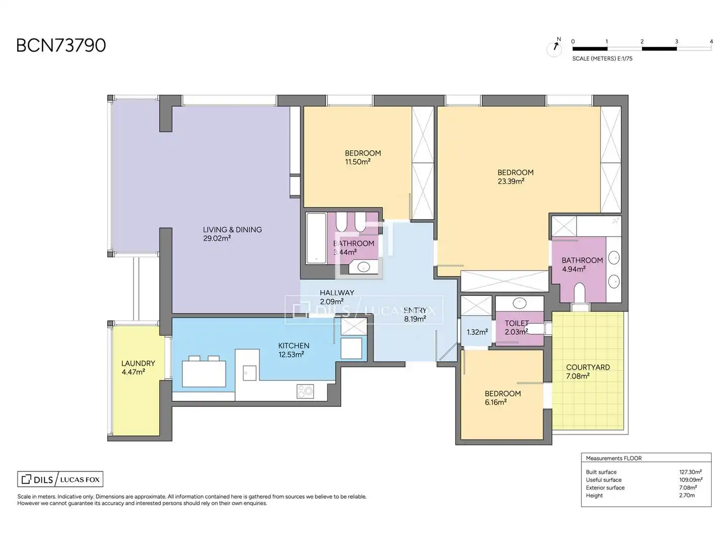 Pis amb terrassa en venda a Les Corts, imagen 44