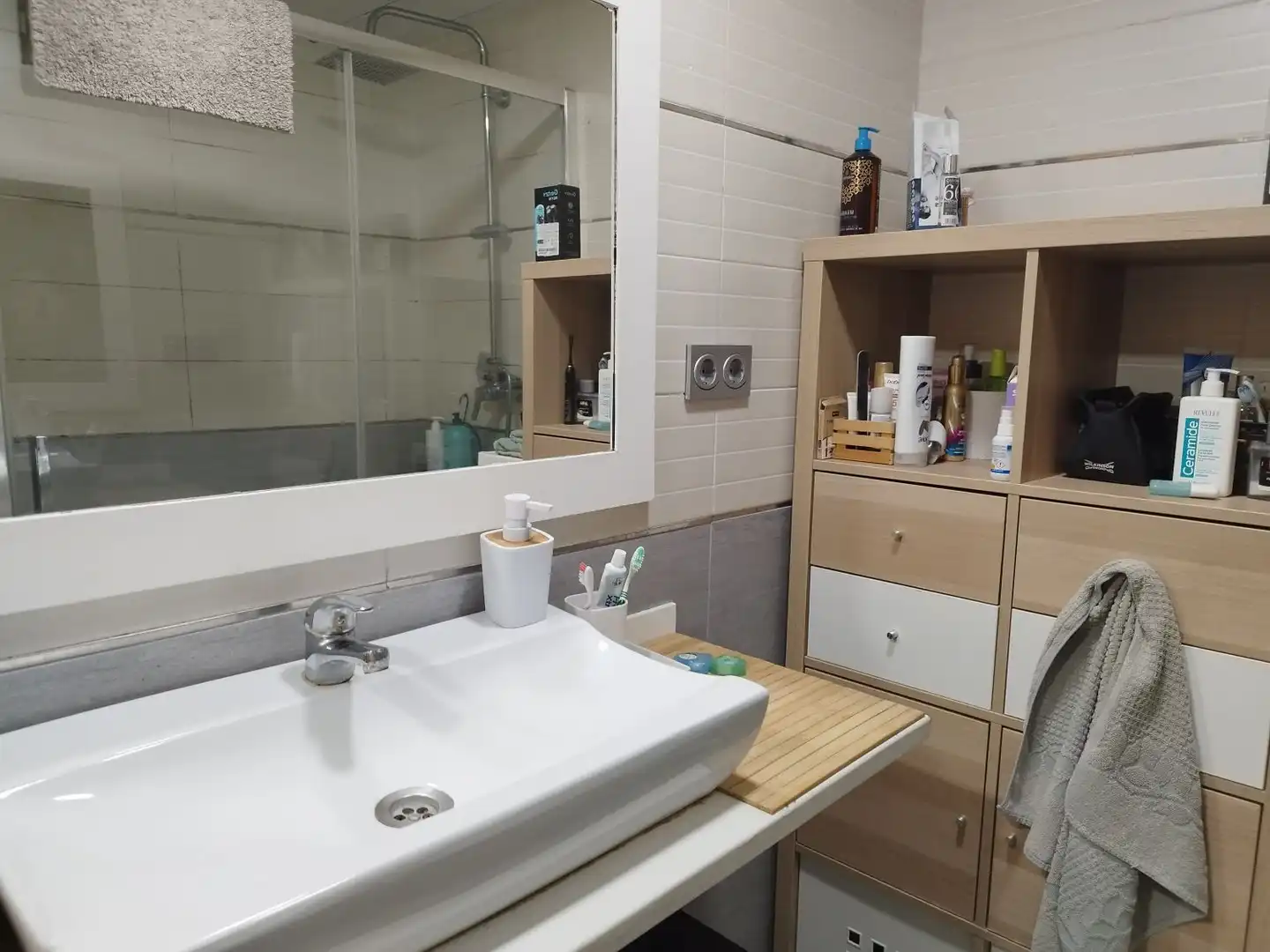 Badezimmer von Wohnung zum Verkauf in Vila-real mit Balkon