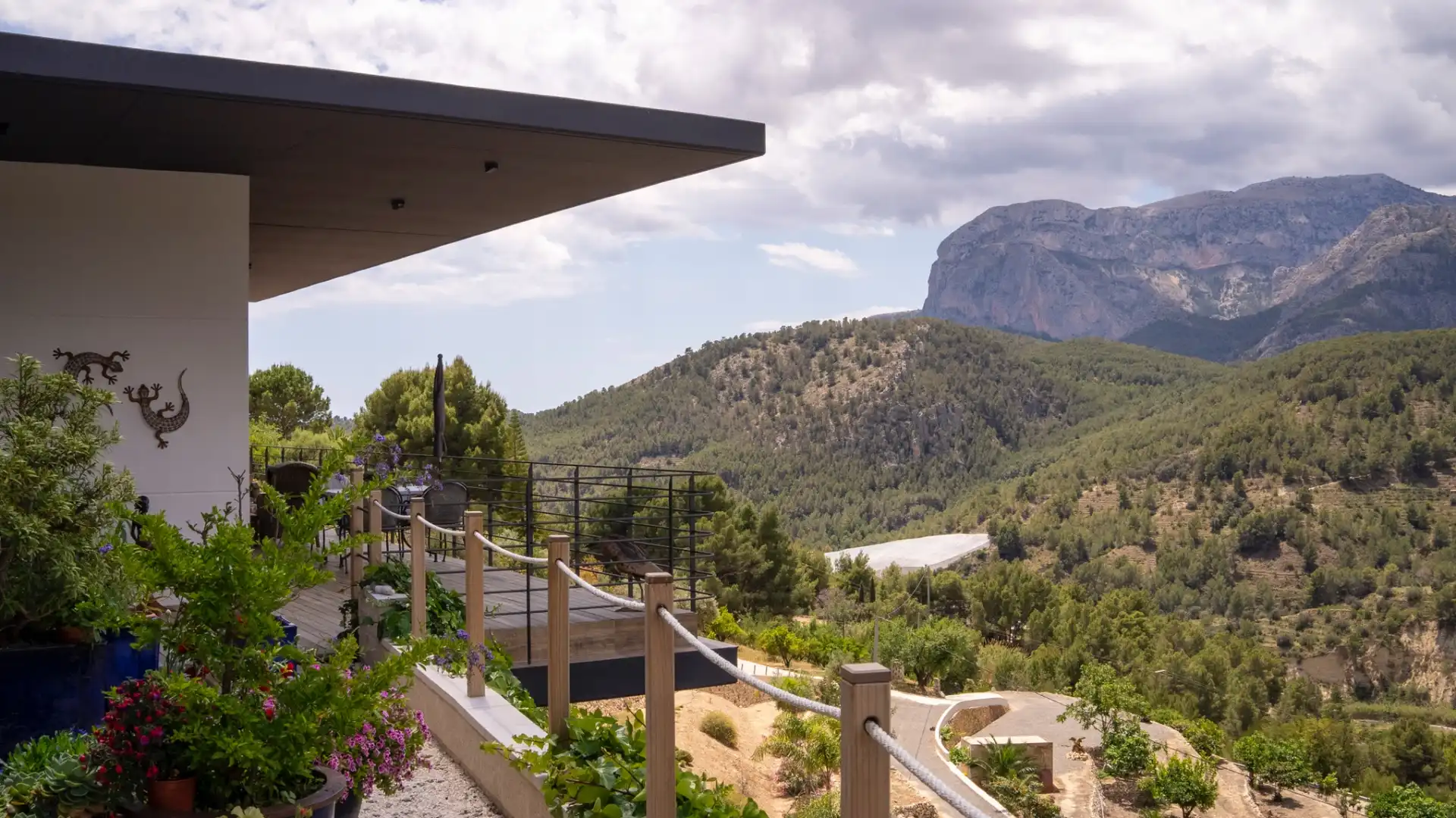 Terraza de Casa o chalet en venta en Callosa d'en Sarrià con Piscina