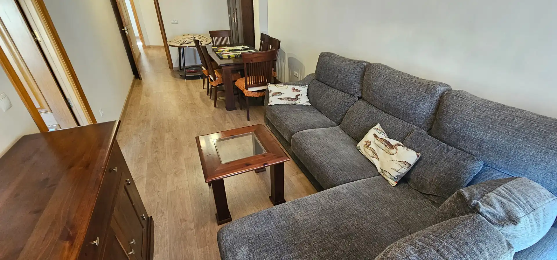 Sala de estar de Piso de alquiler en Maracena con Aire acondicionado, Amueblado y Balcón