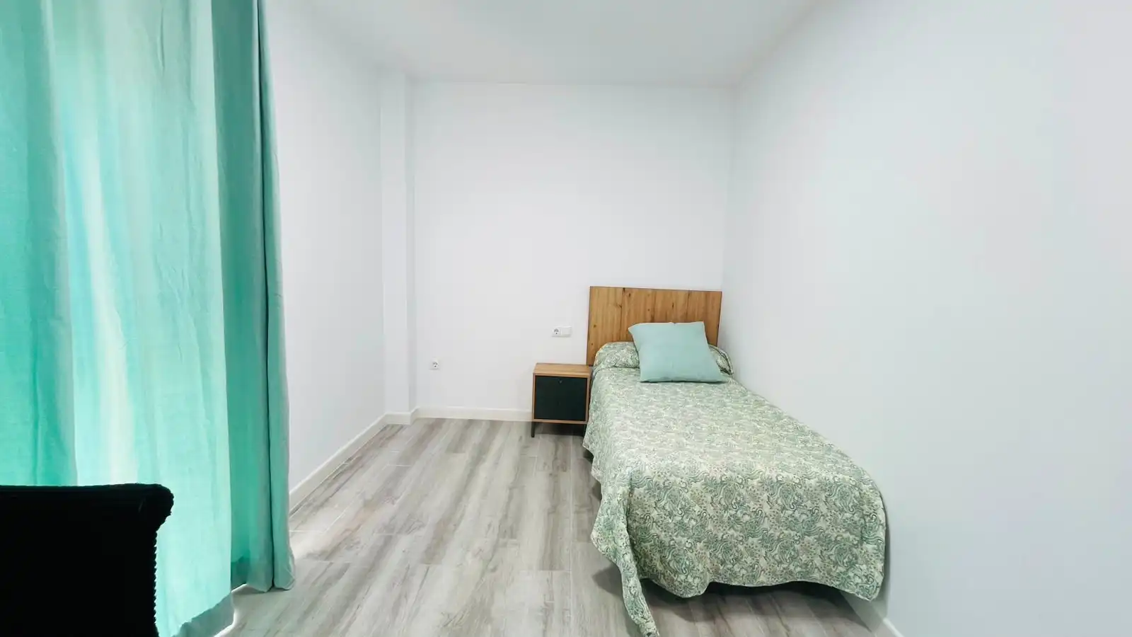 Schlafzimmer von Wohnung zur Miete in San Fernando mit Klimaanlage, Möbliert und Ofen