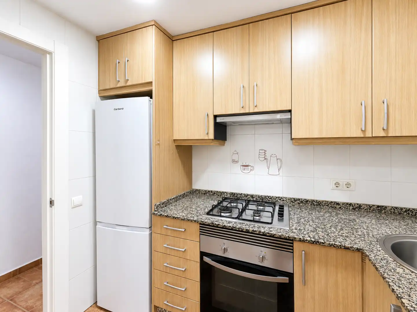 Küche von Wohnung zur Miete in Valencia mit Heizung