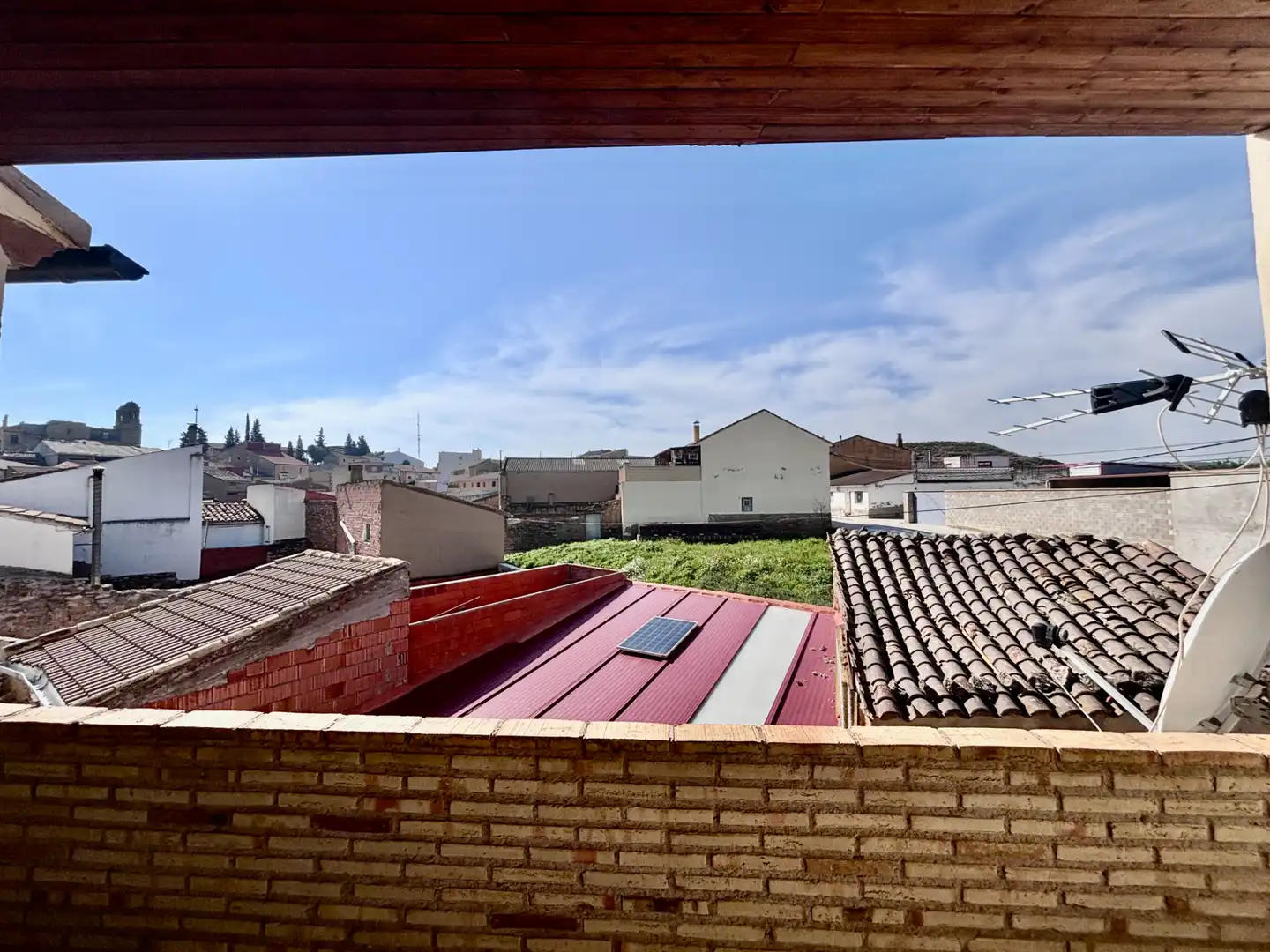 Terrassa de Casa o xalet en venda en Escatrón amb Terrassa, Traster i Moblat