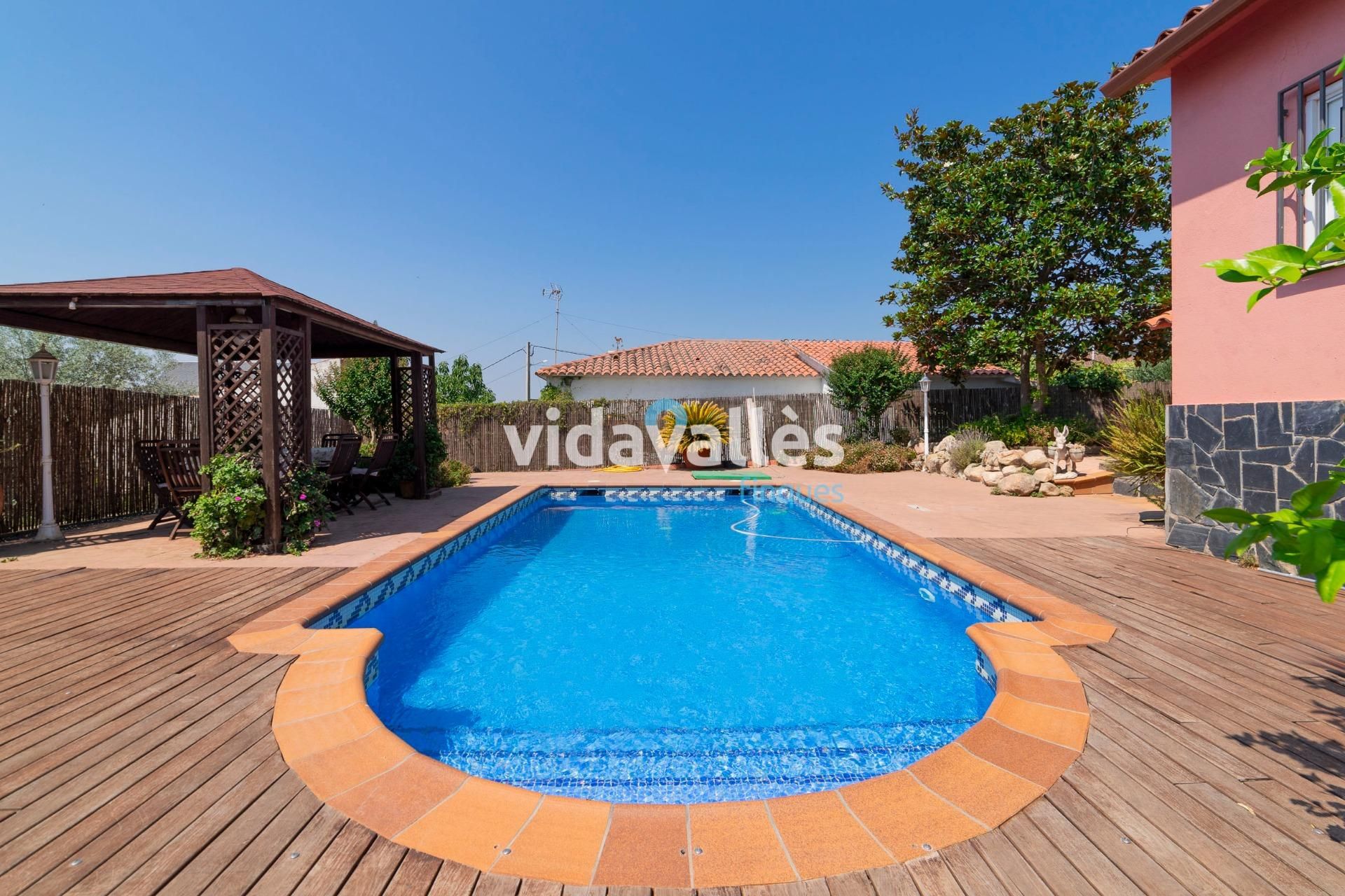 Swimming pool of House or chalet for sale in Cànoves I Samalús