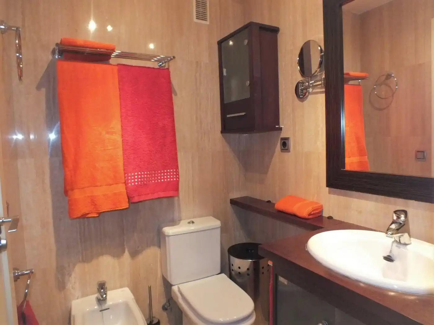 Badezimmer von Wohnung zum Verkauf in Las Palmas de Gran Canaria mit Privatgarten, Terrasse und Möbliert